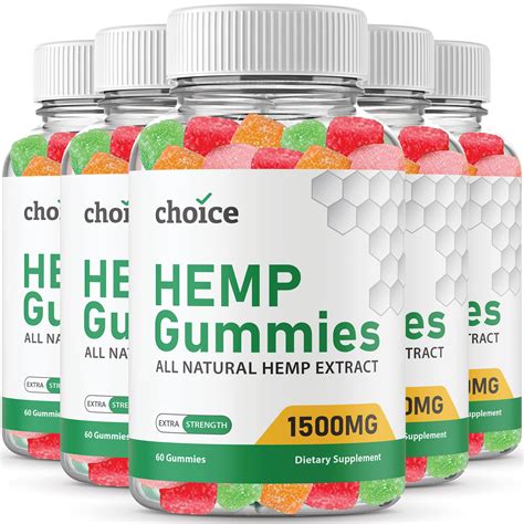 Buy (5 Pack) Choice Gummies - Official Formula - Choice Gummy, Choice ...