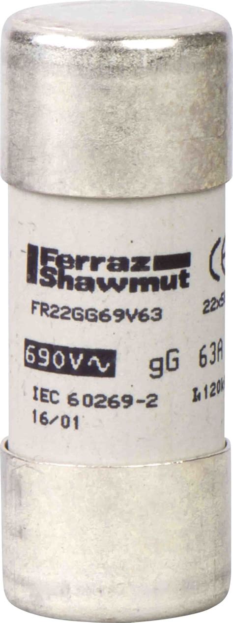 DF2FN63 Schneider Electric | Schneider Electric 63A Cartridge Fuse, 22 ...