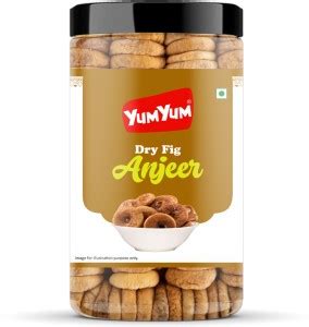 YUM YUM Premium Dried Afghani Figs (Anjeer) 500g Figs Price in India ...