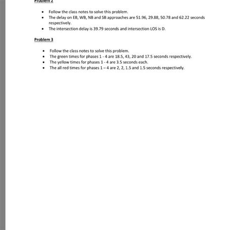 Transportation Engineering World Problem 的图像结果