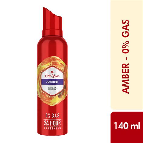 Buy Old Spice Amber Deodorant Body Spray Online