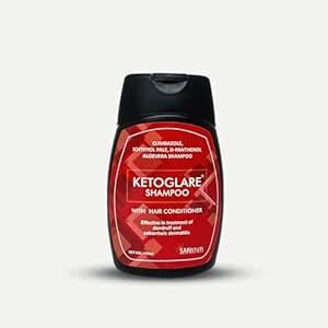 Buy Ketoglare Anti Dandruff Shampoo for Itchy Scalp, Scalp Psoriasis ...