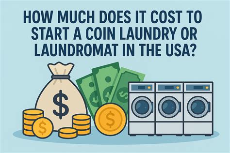 How Much Does It Cost to Start a Coin Laundry or Laundromat in the USA ...