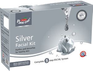 Beeone Unisex Silver Facial Kit for Purifies and Detoxifies for Healthy ...