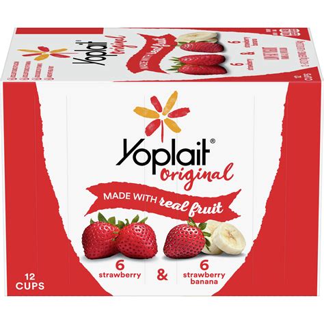 Yoplait Original Strawberry Banana Yogurt Nutrition Facts | Besto Blog