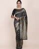 Buy Black Sarees for Women by AARRAH Online | Ajio.com