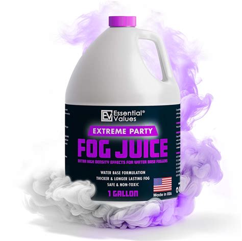 Buy Fog Machine Fluid - Extreme High Density (128 FL OZ / 1 Gallon ...