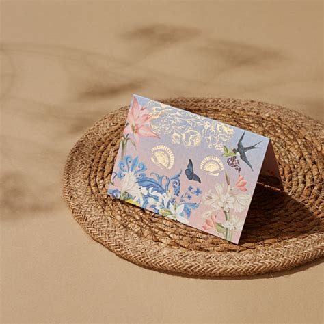 FLUTTERING BLISS - Fold Card – Lachi