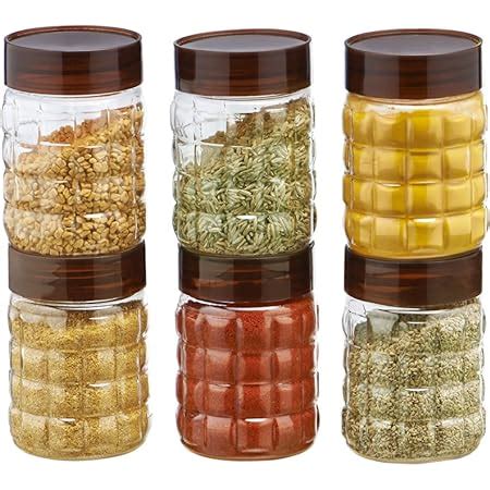 Buy Steelo Solitaire Plastic Kitchen Storage Container Set Kitchen ...