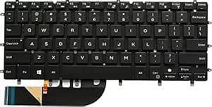 TECHCLONE Laptop Keyboard Replacement Inspiron 13 7000, 7347, 7348 ...