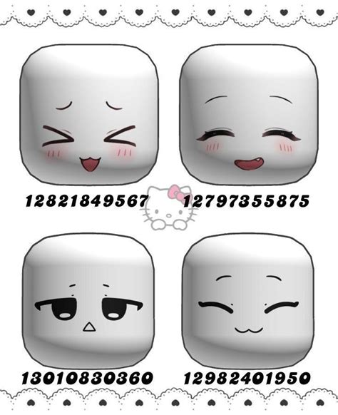 Image result for Face Less Brookhaven Code