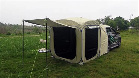 Pop Up Suv Car Tailgate Tent Truck Tent Roof Tent For Picnic Sport Events Music Festivals ...