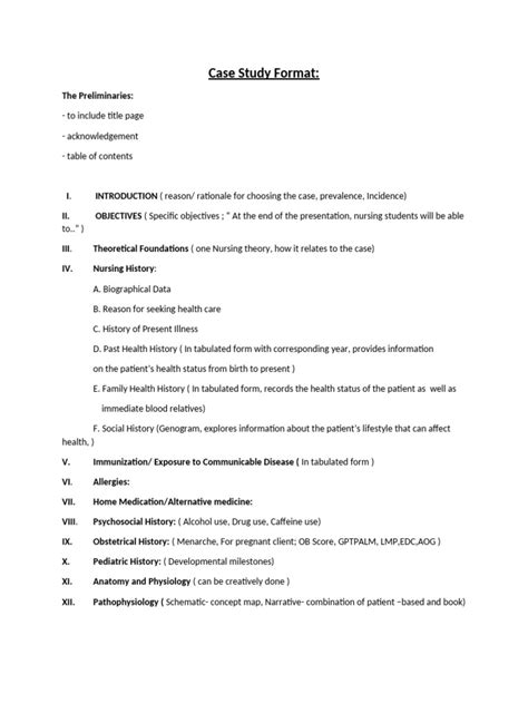 Image result for How to Write Case Study Format