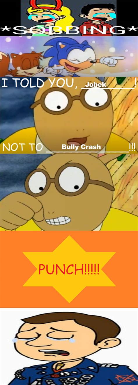 Arthur Punches Jobekrem The Problem Solverz Fan by CrashTheCrazyPuppet ...