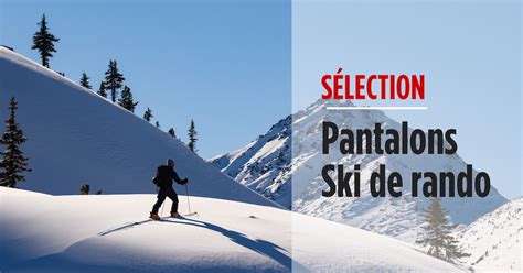 Pantalon rando on sale hiver homme