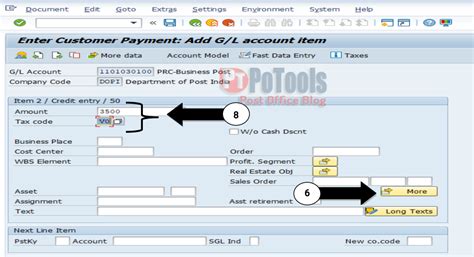 Accounting of Franked Ordinary Articles in SAP