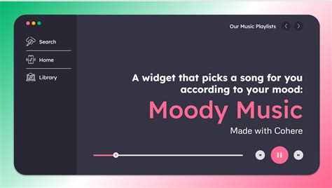 Moody Music | Devpost