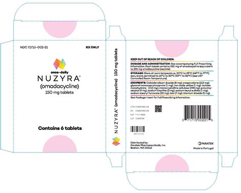 Nuzyra: Package Insert / Prescribing Information / MOA