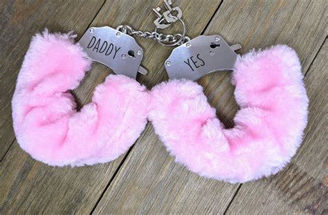 Pink Furry Handcuffs Handcuff Personalized Kinky Sex Toys | Etsy