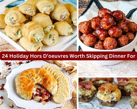 24 Holiday Hors D'oeuvres Worth Skipping Dinner For - Just A Pinch