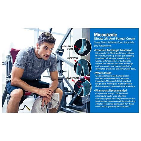 Globe Miconazole Nitrate 2% Antifungal Cream - Cures India | Ubuy