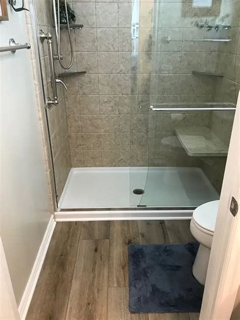 Image result for Walk-In Shower Installation