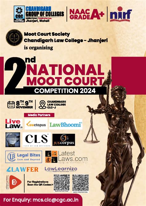 2 National Moot Court Brochure - CHANDIGARH GROUP OF COLLEGES NAAC CGC ...