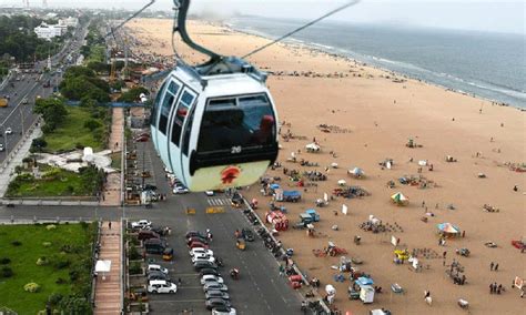 Cable car over Chennai’s Marina beach: GCC floats tender for viability ...