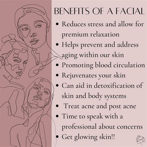 Benefits of a facial | Facial benefits, Esthetician marketing, Skin ...