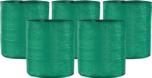 MPL Pack of 5 24x24 inches HDPE Grow Bags for home Terrace Garden ...