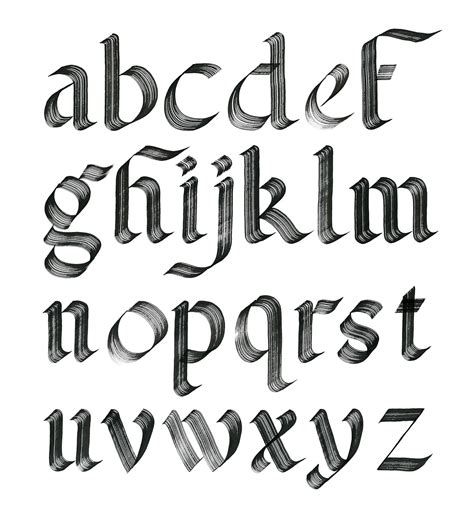 Calligraphy Alphabet :: Behance