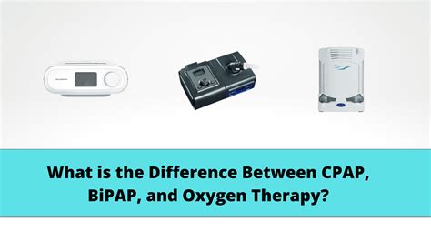 What is the Difference Between CPAP, BiPAP, and Oxygen Therapy? – LPT ...