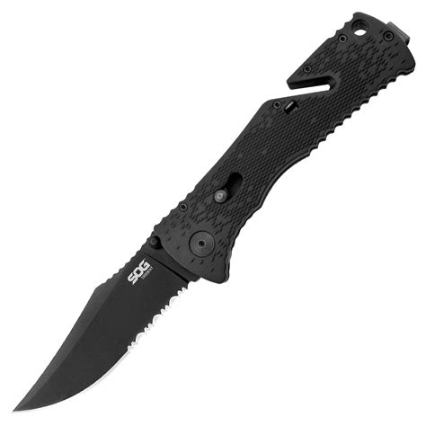 Buy SOG Folding Knife Pocket Knife Trident Tactical Opening Knife with ...