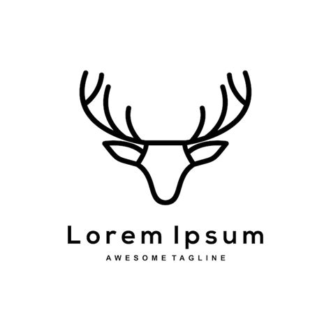 Rentier kopf silhouette Bilder - Kostenloser Download auf Freepik