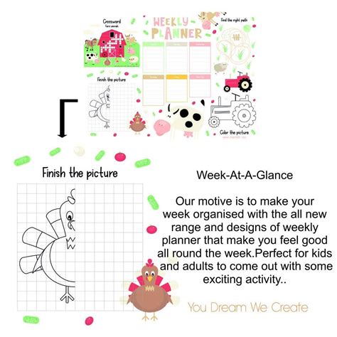 Weekly Planner Writing Pad – Paperlla