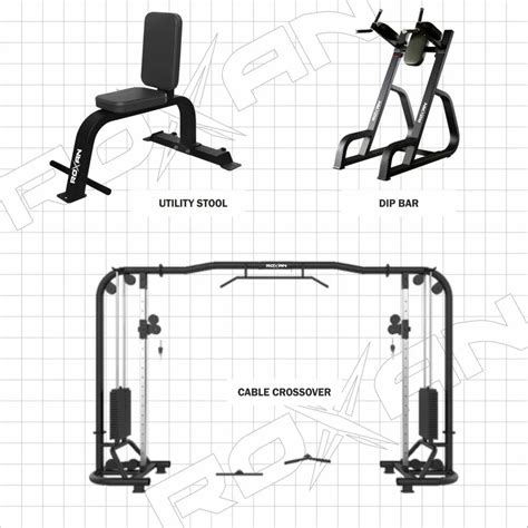 Gym Equipments - Roxan Parallel Dip Bar / Vertical Knee Up Manufacturer ...