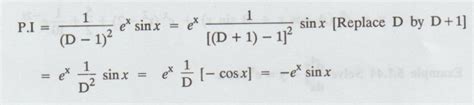 (f) Problems based on R.H.S. = eax X - Solved Example Problems ...