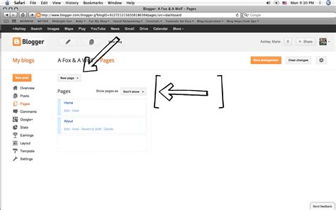Image result for Blogger to Add Pages