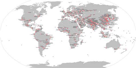World Cities Map 的图像结果