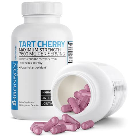 Tart Cherry Extract Maximum Strength - 7,600 mg - | Herbs & Herbal ...