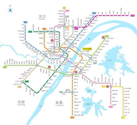 武汉地铁规划和六号线示意图 - 楚江北的日志 - 网易博客