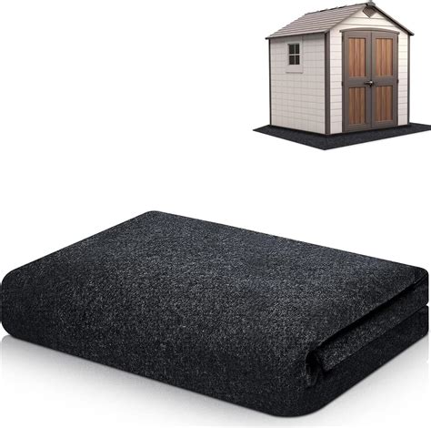 Amazon.com: UISKOOPW Outdoor Storage Shed Mat，Hot Tubs Mat, Anti-Slip ...