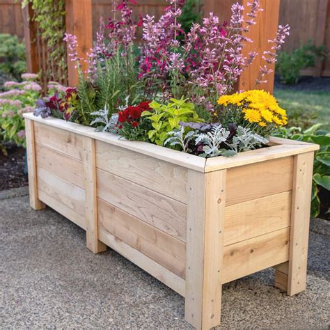 Natural cedar planter boxes – Artofit