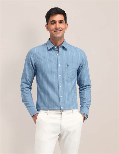 Men's Shirts | Casual & Smart Casual Shirts – U.S. Polo Assn. India