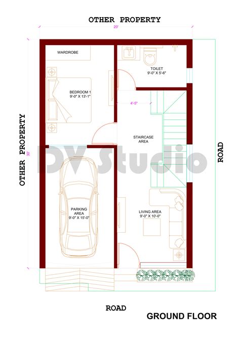 20 X 30 House Plans East Facing With Car Parking - Infoupdate.org
