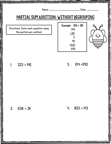 Image result for Partial Sums 3-Digit Addition