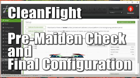Cleanflight Config 的图像结果