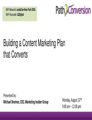 41+ Free Editable Content Marketing Plan Templates in MS Word [DOC ...