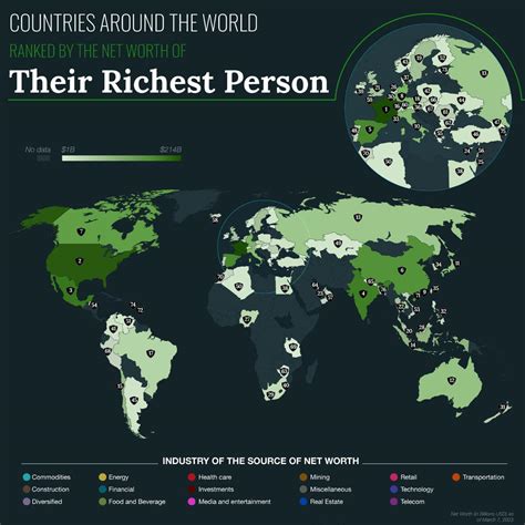 Richest Country In The World Map