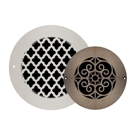 6 Inch Round Floor Registers Thomas & Betts 68P Steel City 68 P Round